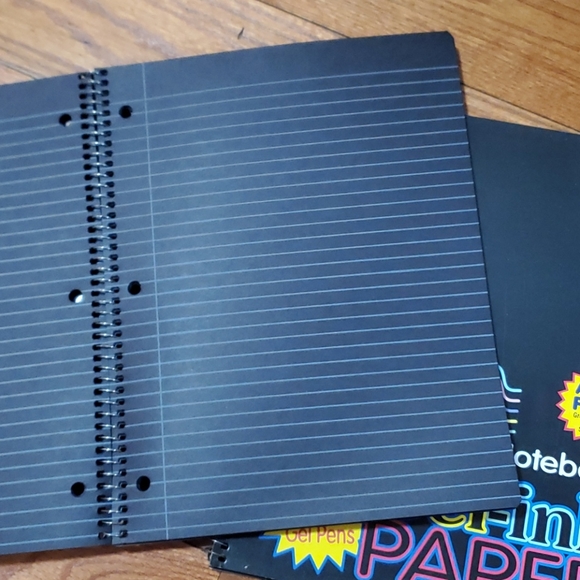 🖤 Y2K 2 black paper notebooks - Picture 3 of 3